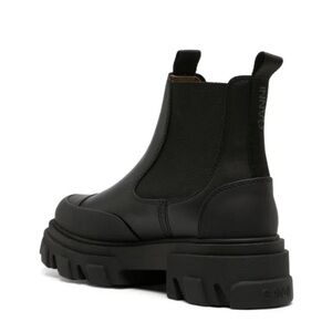 GANNI leather Chelsea boots